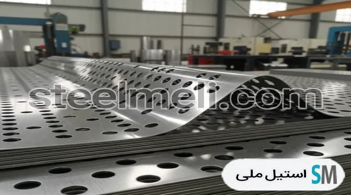 ورق پانچ استیل دایره ای