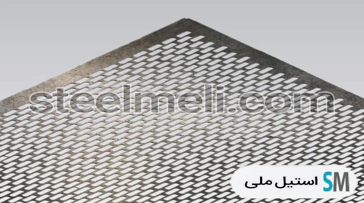 ورق پانچ استیل لوبیایی